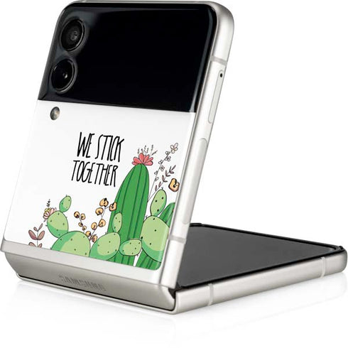 We Stick Together Galaxy Z Flip3 5G Skin